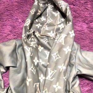 Fall fashionista monogram trench coat